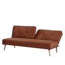 Futón Bergen rosado