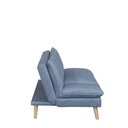 Futón Aveiro gris oscuro