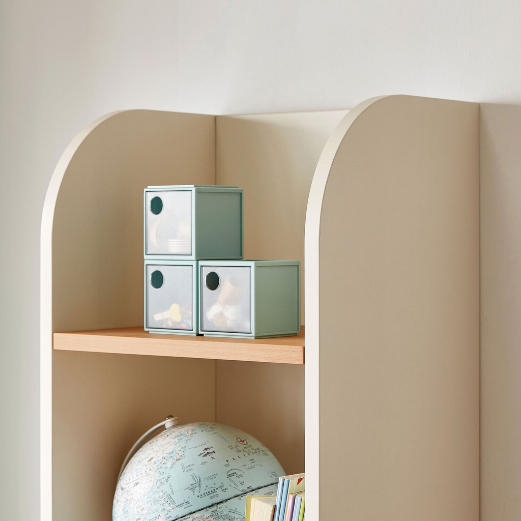 Librero Abasi blanco madera