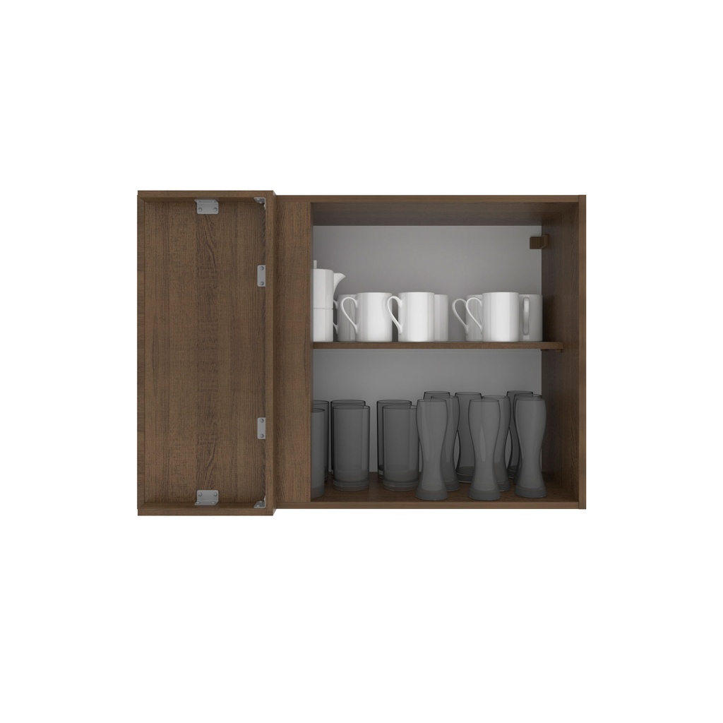 Aéreo esquinero Stella blanco 1 puerta 94cm