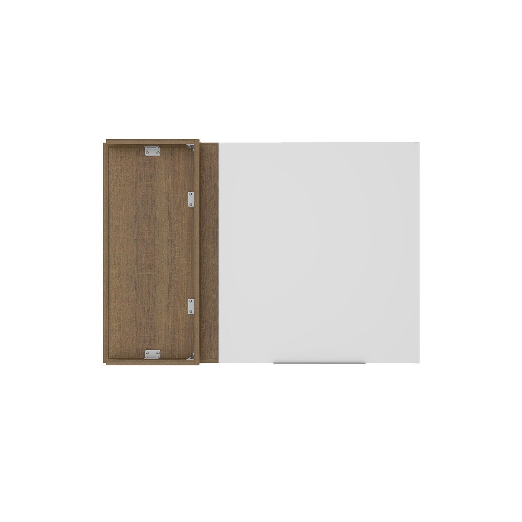 Aéreo esquinero Stella blanco 1 puerta 94cm