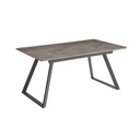 Mesa comedor extensible Shelton gris