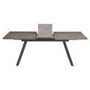 Mesa comedor extensible Shelton gris