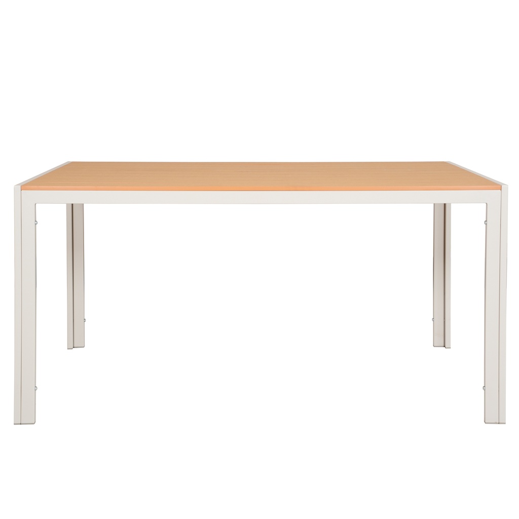 Juego comedor terraza 6 sillas Erie champagne