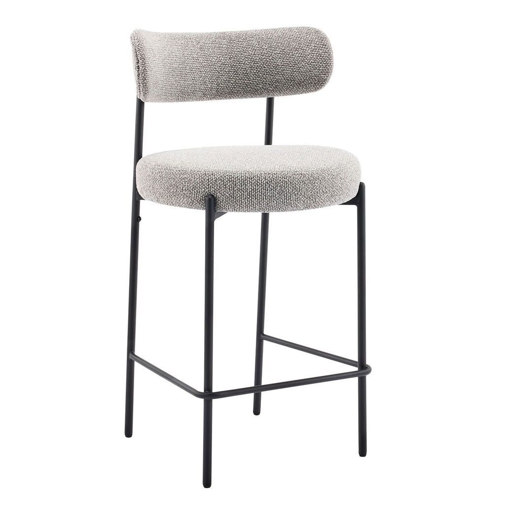 Silla bar Dominga gris set de 2