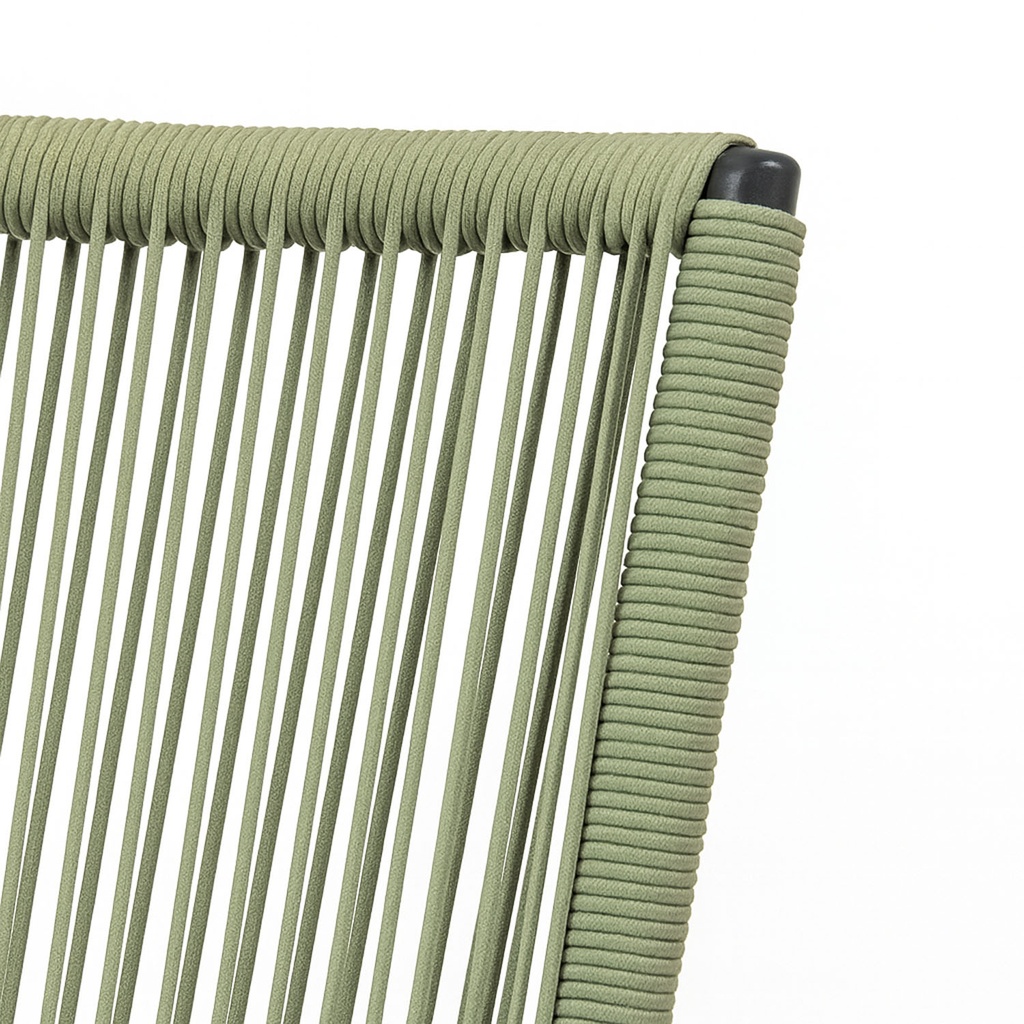 Silla comedor terraza Concord verde