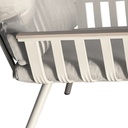 Juego living terraza Lorenzo 3-1-1 beige