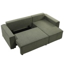 Sofá cama seccional Vito verde edición touch