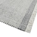 Alfombra 150x210cm Capas marfil/gris