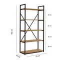Estante Industrial Alto 5 Repisas