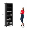 Librero Montreal negro