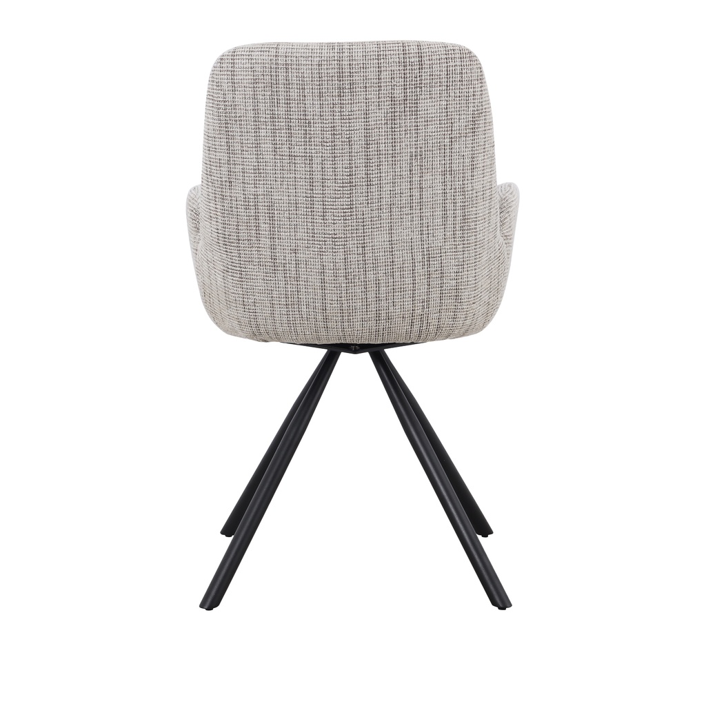 Silla comedor Yelcho café claro