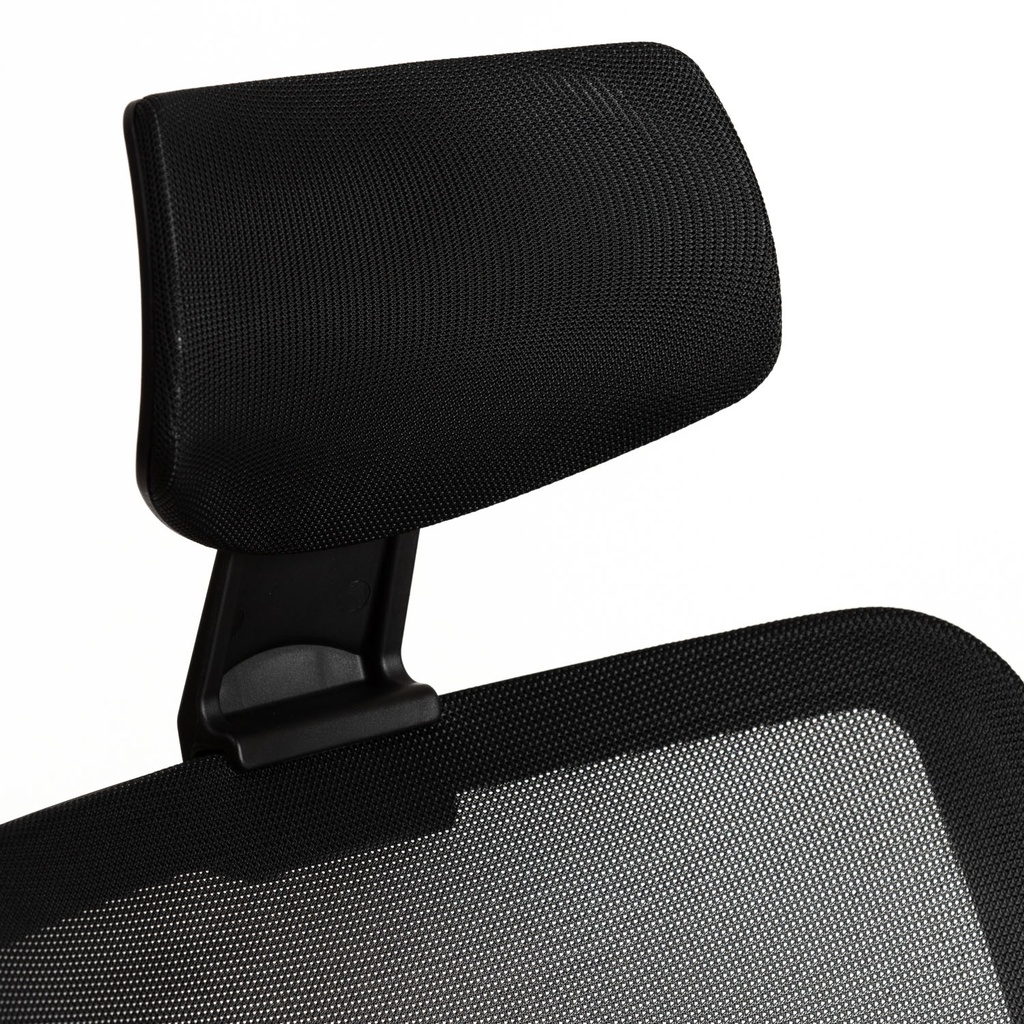 Silla oficina alta Saga negro