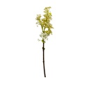 Rama flor artificial blanco 75cm