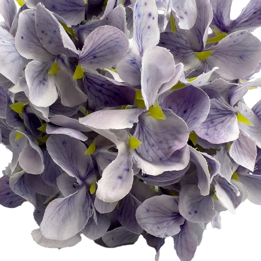 Flor hortensia artificial rosado / morado 41cm
