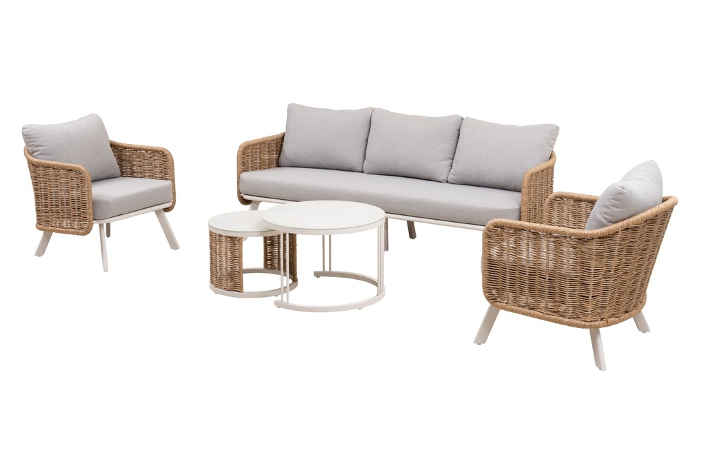 Juego living terraza Florence 3-1-1