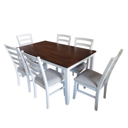 [230032355] Juego comedor 6 sillas Pascual