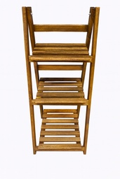 [230036698] Estante rústico 3 niveles 34x77 Tostado