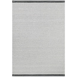 [230039572] Alfombra 200x300cm Kanigo marfil/negro