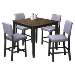 [230040649] Juego comedor bar 4 sillas Samalut